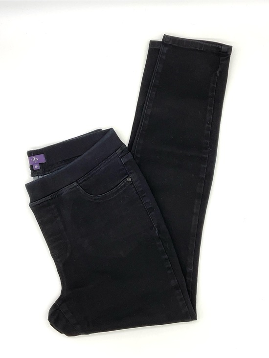 NYDJ Denim - NYDJ Black Pull-On Jeans  Size 8